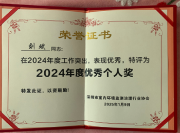 2024年度優(yōu)秀個(gè)人獎(jiǎng)